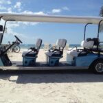 Are there any special regulations or tips for using golf carts on Anna Maria Island?